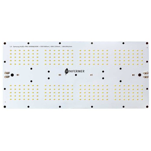    1.9 Quantum board Samsung 2835 lm281b+pro 3000K + 5000K + smd 5050 660nm, 60 1839   -     -,    