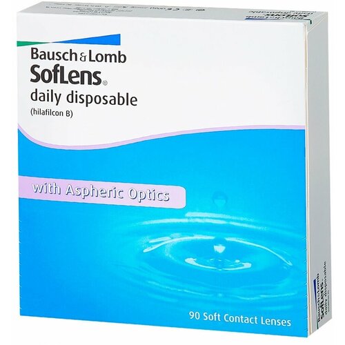     Bausch & Lomb Soflens Daily Disposable, 90 ., R 8,6, D -1,5   -     -,    