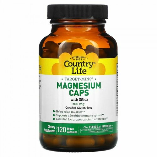   Country Life Magnesium Caps (  ) 300  120 .    -     -,    