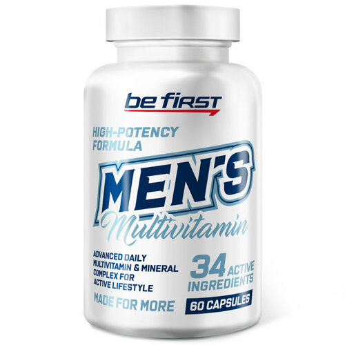     Be First Men`s Multivitamin 60  (07233)   -     -,    