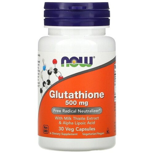   NOW Foods, Glutathione, 500 mg, , 500 , 30     -     -,    