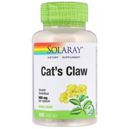    Solaray Cat's Claw, 140 , 500 , 100 .   -     -,    