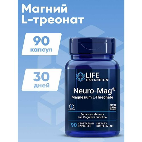   Life Extension Neuro-Mag L-  90     -     -,    