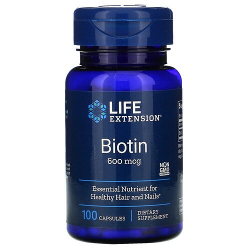   Life Extension Biotin, 100    -     -,    