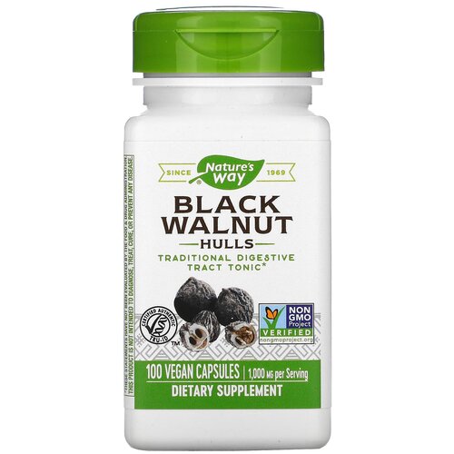    Nature's Way Black walnut Hulls, 110 , 100 .   -     -,    