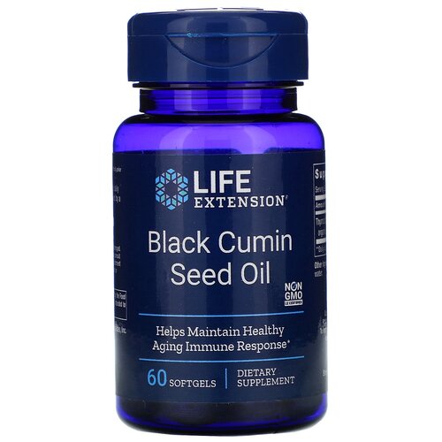    Life Extension Black Cumin Seed Oil, 80 , 60 .   -     -,    