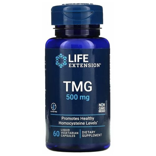   Life Extension TMG 500 mg 60 vcaps /    500  60     -     -,    