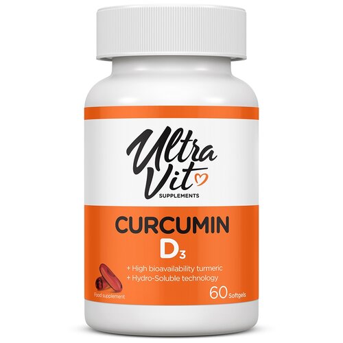   UltraVit Curcumin D3 ., 200 ME, 45 , 60 .   -     -,    