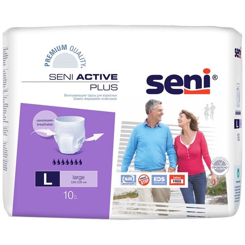    -     Seni ACTIVE PLUS Large ( 100-135 ), 10    -     -,    