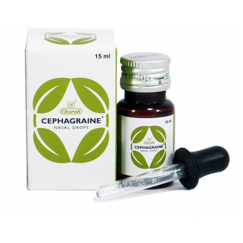    Charak Cephagraine nasal drops, 15    -     -,    