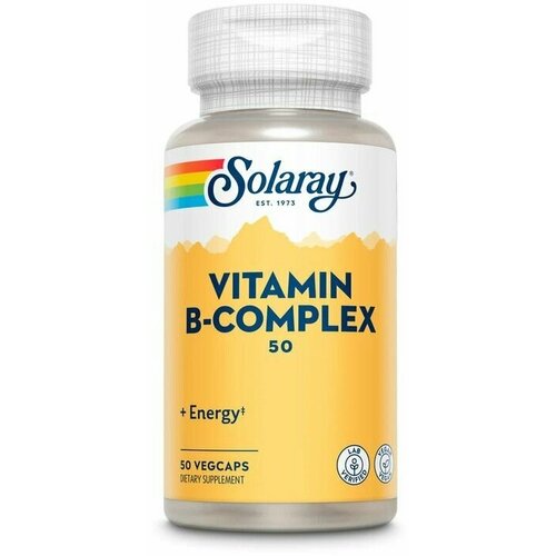   Vitamin B-Complex 50 mg, 50 VegCaps   -     -,    