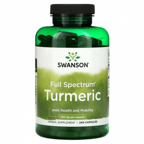   Swanson Full Spectrum Turmeric (  ) 720  240    -     -,    