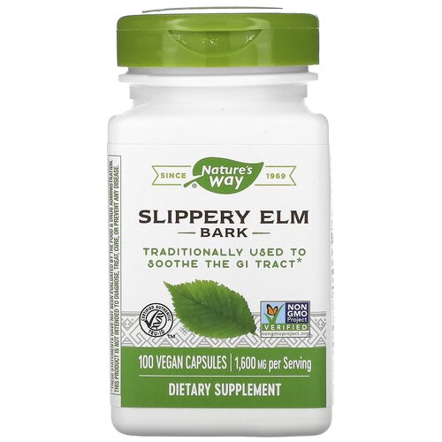    Nature's Way Slippery Elm Bark, 110 , 100 .   -     -,    