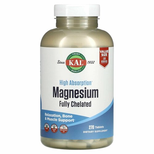   KAL  ,   , Magnesium fully chelated 270    -     -,    