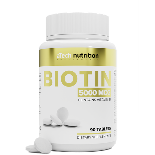    / BIOTIN aTech nutrition 90    -     -,    