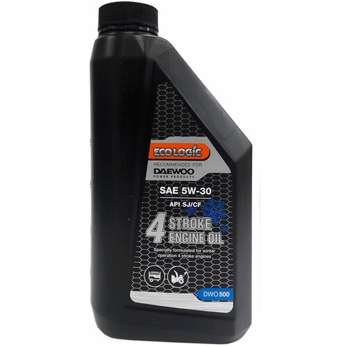       Daewoo Power Products 4 Stroke Winter Oil SAE 5W-30 SJ/CF, 1    -     -,    