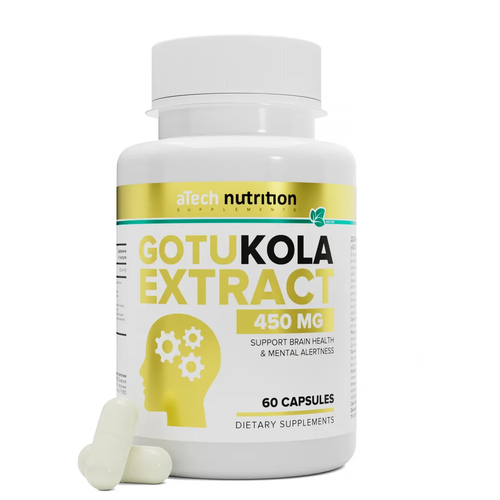    aTech Nutrition Gotu Kola Extract, 450 , 60 .   -     -,    