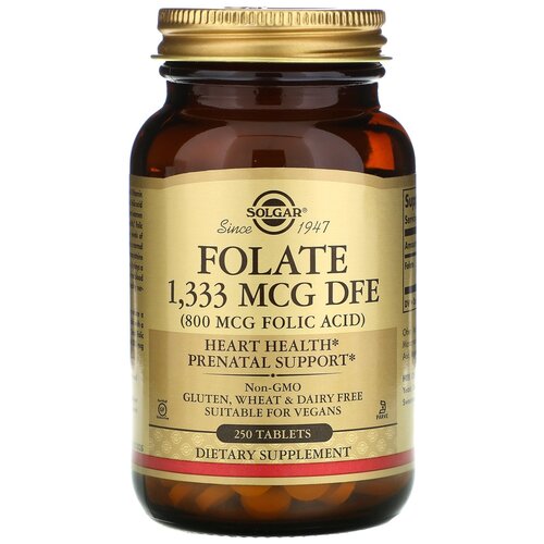   Folate 1333  DFE (Folic Acid), 800 , 420 , 250 .   -     -,    