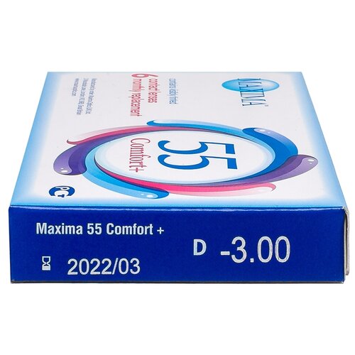     Maxima 55 Comfort Plus, 6 ., R 8,6, D -3, , 1 .   -     -,    