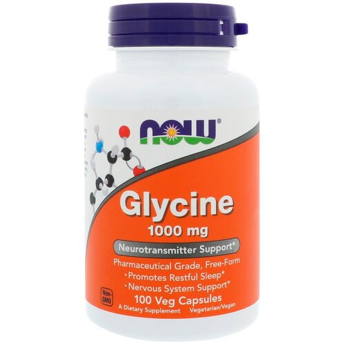   Now Foods, , Glycine, 1000 , 100    -     -,    