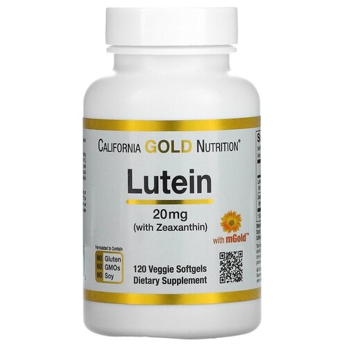    California Gold Nutrition Lutein with Zeaxanthin, 80 , 20 , 120 .   -     -,    