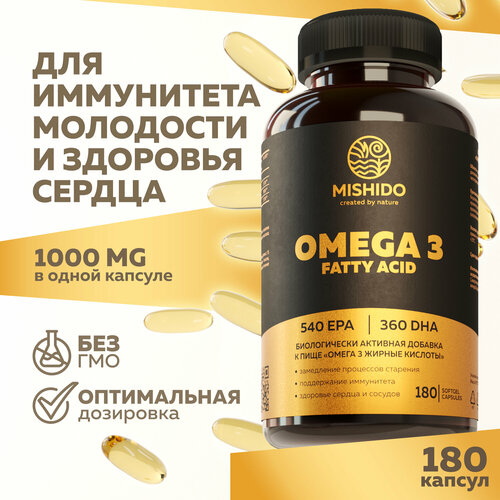    3 1000 MISHIDO 180    Omega 3   -     -,    