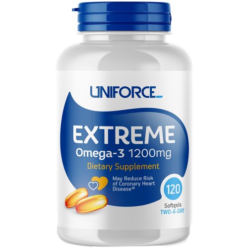   Extreme Omega-3 ., 1200 , 1.85 , 120 .   -     -,    