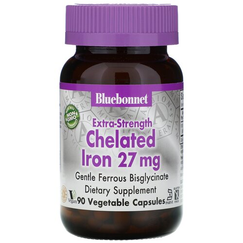    Bluebonnet Nutrition Extra-Strength Chelated Iron, 200 , 27 , 90 .   -     -,    