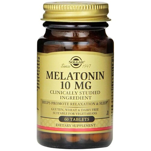    SOLGAR Melatonin 10 , 100 , 10 , 60 .   -     -,    