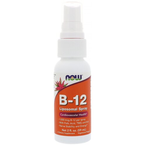    NOW B-12 Liposomal Spray, 100 , 59    -     -,    