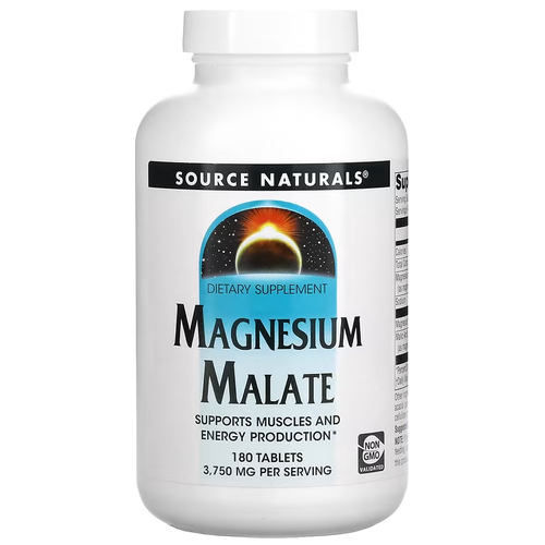    Source Naturals Magnesium Malate, 390 , 180 .   -     -,    