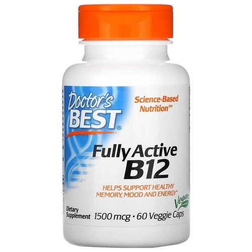    Doctor's Best Fully Active B12 ., 50 , 50 , 60 .   -     -,    