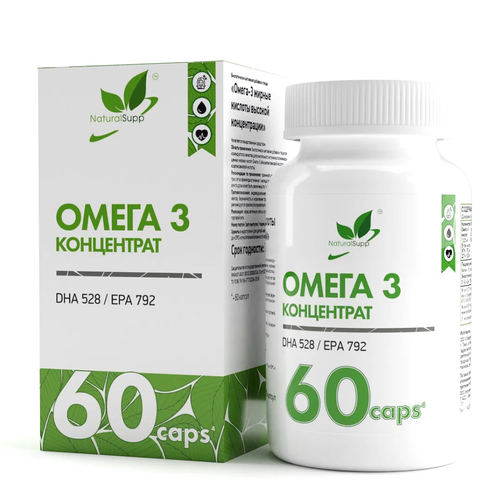    NaturalSupp Omega 3 Concentrate 60%, 144 , 60 .   -     -,    