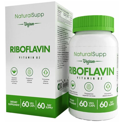    2  NATURALSUPP Vegan Riboflavin B2 (60 )   -     -,    