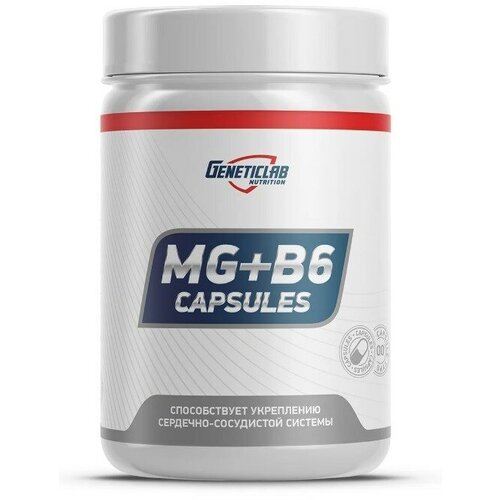     Geneticlab Nutrition Magnesium + B6 (60 )   -     -,    