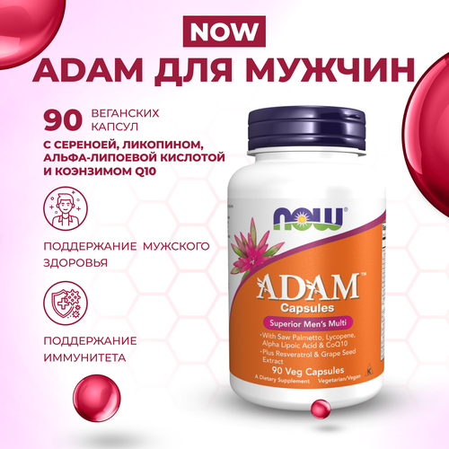   ADAM    NOW Foods, 90     -     -,    