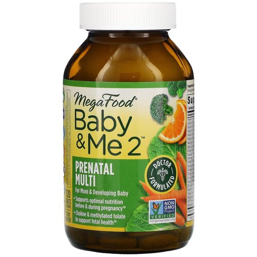   MegaFood, Baby & Me 2, 120    -     -,    