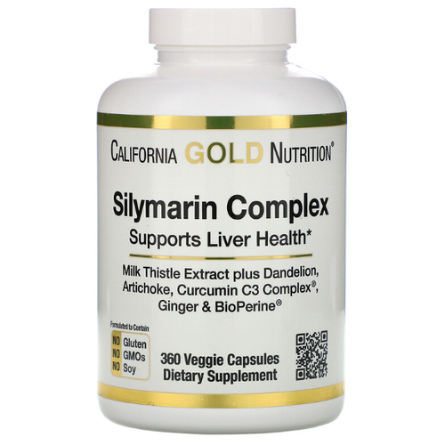   California Gold Nutrition Silymarin Complex ., 20 , 360 ., 1 .   -     -,    