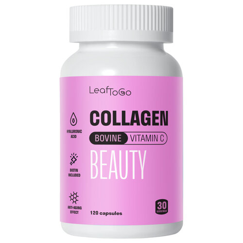   Leaf To Go Collagen Bovine Beauty ., 120 .   -     -,    