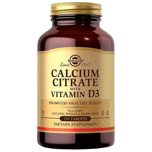   Solgar Calcium Citrate with Vitamin D3 ., 450 , 120 .   -     -,    