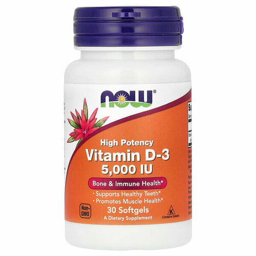   Now Foods,  D3, , 125  (5000 ), 30     -     -,    