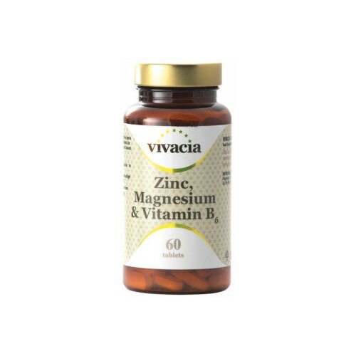       , ,  B6 Vivacia   zinc, magnesium & vitamin b6 60    -     -,    