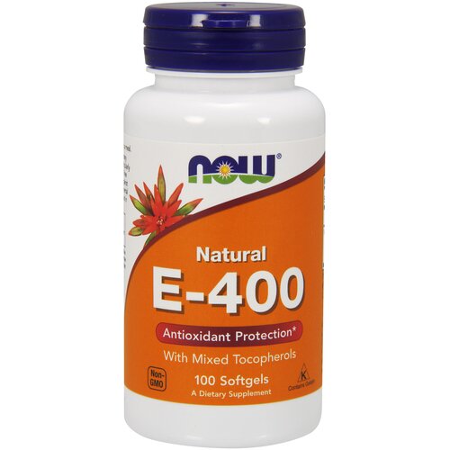    NOW Natural E-400 with Mixed Tocopherols, 70 , 150 , 400 , 100 .   -     -,    