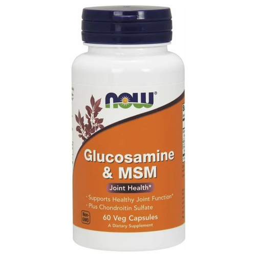    NOW Glucosamine & MSM, 100 , 100 , 60 .   -     -,    