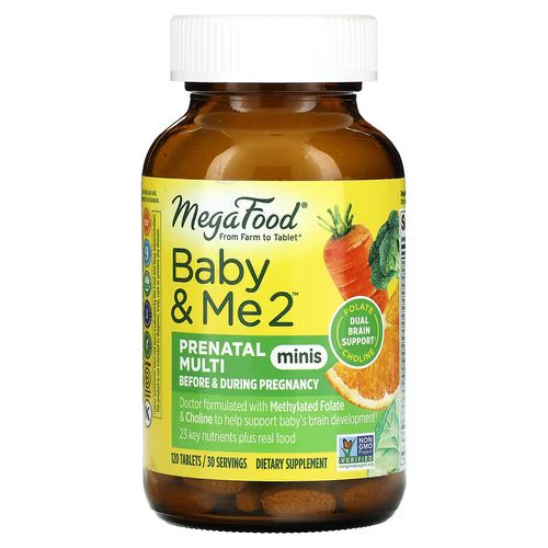   Megafood, Baby & Me 2, Prenatal Multi,   , 120    -     -,    