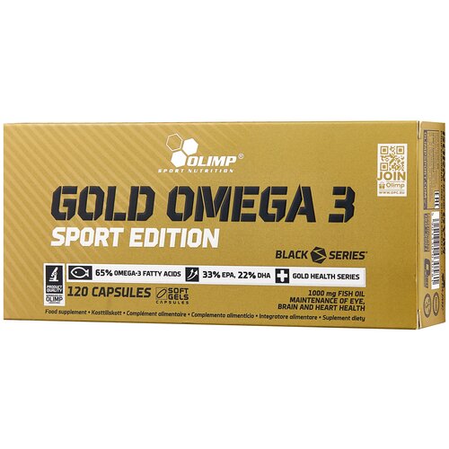   Gold Omega 3 Sport Edition ., 300 , 120 .   -     -,    