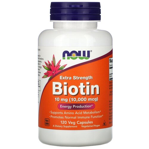  NOW Biotin Extra Strength, 210 , 10 , 120 .,  