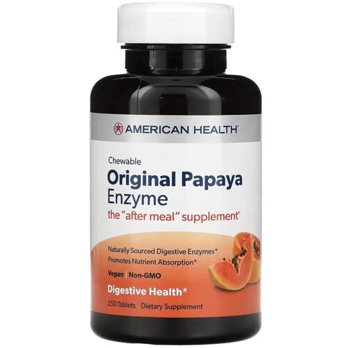   American Health, Papaya Enzyme,    , 250    -     -,    