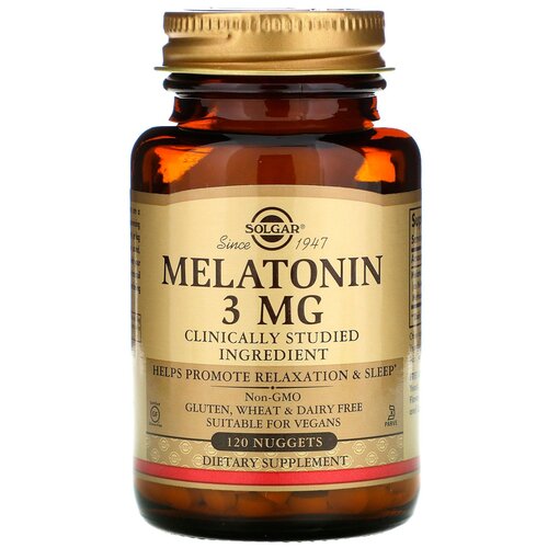    SOLGAR Melatonin 3 , 150 , 120 , 3 , 120 .   -     -,    