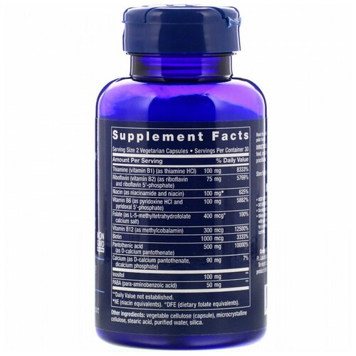    Life Extension BioActive Complete B-Complex 60    -     -,    